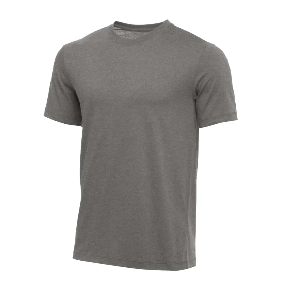 Nike Womens XL Gray Workout Athletic Cut Training Sportswear Activewear T-Shirt